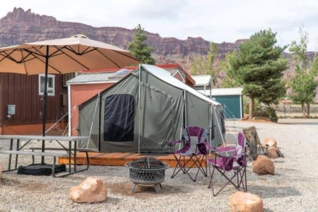 Moab Rv Resort Glamping Setup Tent In Rv Park #4 Ok-T4 Екстер'єр фото